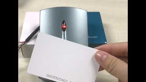 ACM26E EM RFID card reader with Wiegand  RS232 interface  125 kHz RFID reader