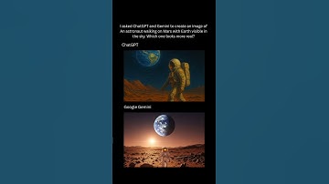 A visual comparison of both Google Gemini and ChatGPT