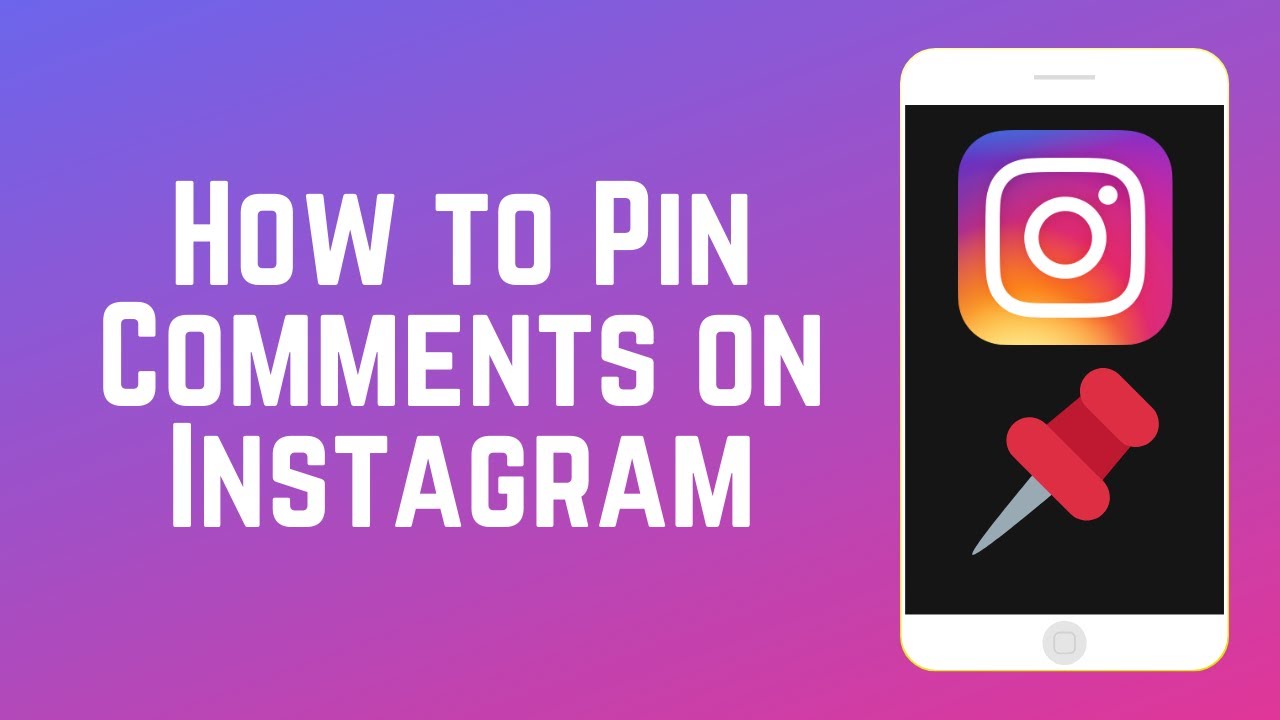 How to Pin Comments on Instagram - YouTube