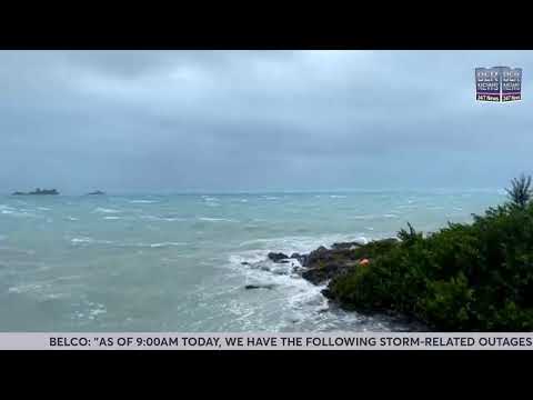 Weather As Post-Tropical Cyclone Idalia Passes Bermuda, Sept 2 2023