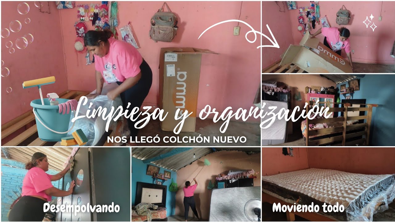 COLCHON NUEVO EMMA/ LIMPIEZA Y ORGANIZACIÓN 🏠🧹