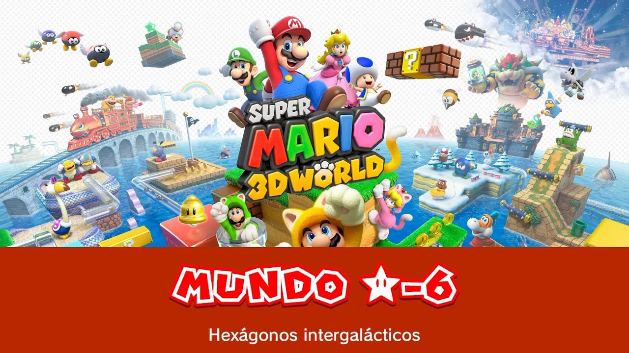 Super Mario 3D World + Bowser's Fury - Mundo Estrela-6 - Hexágonos