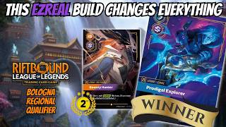 Ezreal DOMINATES Bologna Regional Qualifier | Riftbound League of Legends TCG Spiritforged