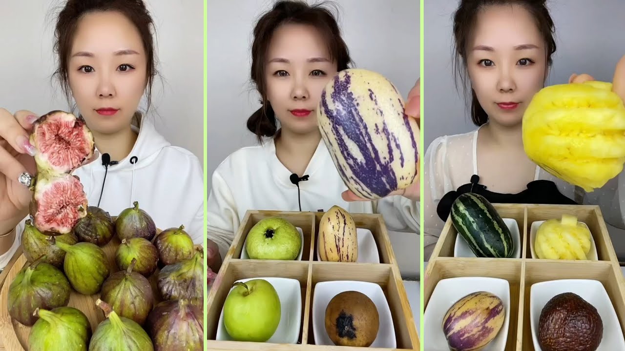 Eat fruit in the garden #72 |Thăm vườn hoa quả makan buah di kebun | mangiare la frutta in giardino