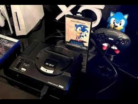 Sonic The Hedgehog 1 Sega Mega Drive PAL Gameplay Full Game Longplay