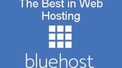 Bluehost Best Wordpress Web Host 2021