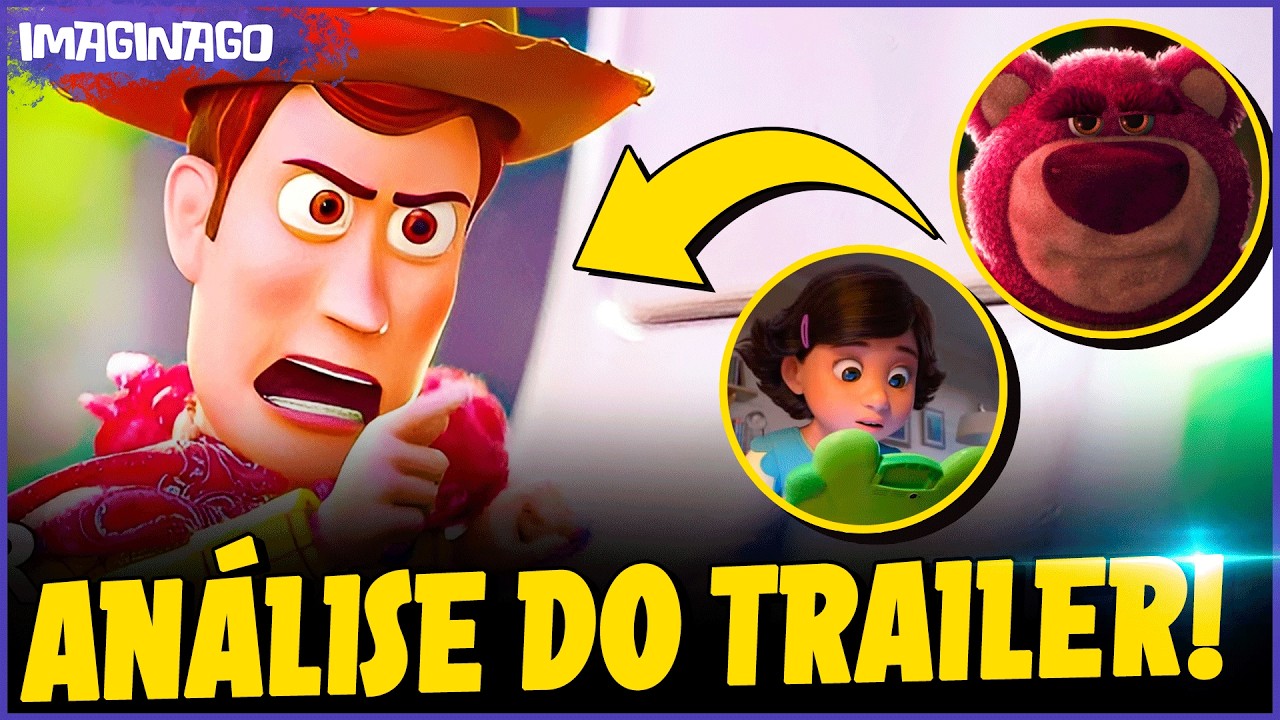 OS SEGREDOS DO INCRÍVEL TRAILER DE TOY STORY 5! - Análise COMPLETA