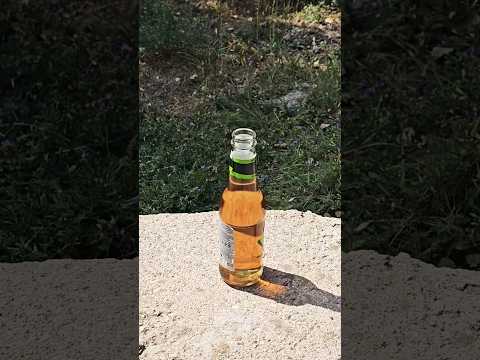 ترفند بستن درب بطری         