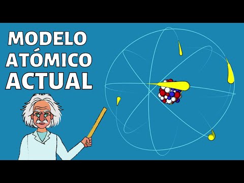 El MODELO ATÓMICO ACTUAL explicado, postulados y fórmulas