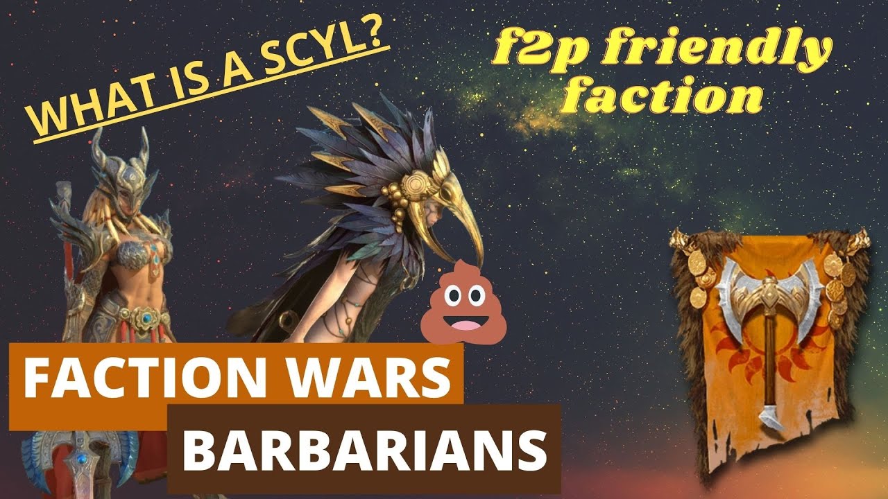 RAID: SHADOW LEGENDS - Barbarian Faction Wars - Minimal Team