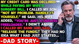My Son Blocked My Credit Card While I Was Paying for My Wife’s Surgery — He Had No Idea What...
