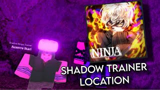 SHADOW NINPO TRAINER LOCATION! | NINJA Roblox screenshot 5