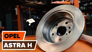 Tuto changement Disque de frein Opel Zafira B - tutoriel