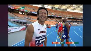 世界マスターズ陸上M55 100m決勝