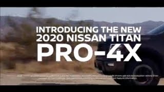 2020 Nissan TITAN PRO-4X Reveal Overview