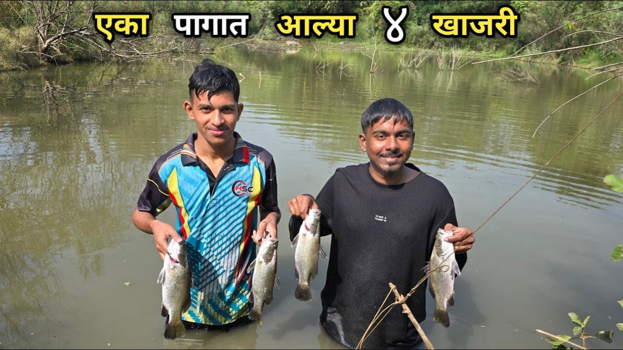 आज पाग मारून पकडल्या १२ खाजरी 🐟🐟 | #agrikolifishing #agri #koli #fishing #mumbaifishing #seafishing