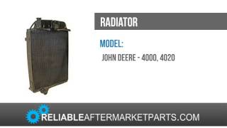 221 AR40832 Aftermarket John Deere Tractor Radiator 4000 4020 AR49454 AR46434
