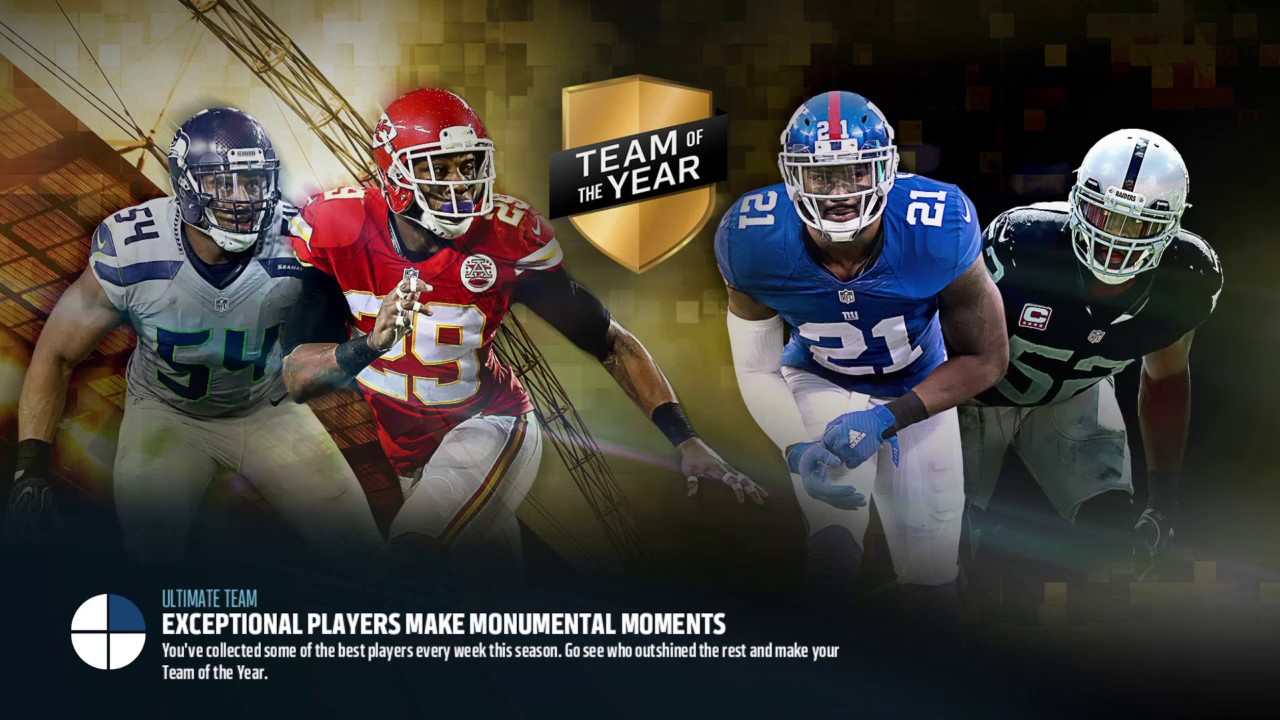 Madden NFL 17 ultimate team TOTY DEFENSE PLAYER