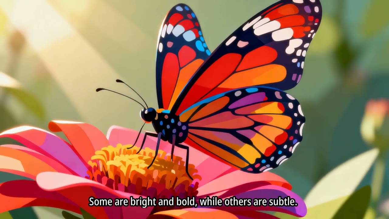 The Butterfly's Beautiful Transformation    ----   Yahuah's Amazing Creation