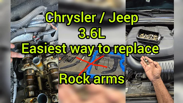 Jeep Chrysler 3.6L | Easiest way to replace rocker arms | without timing tool