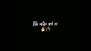 New Punjabi Whatsapp status 2022 | New Whatsapp Status Black Background 2022 | Lyrics Status |