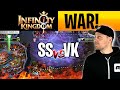 Infinity Kingdom a WAR has begun SS vs VK - what is war in this kingdom builder