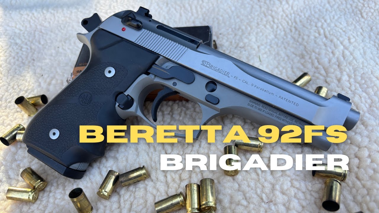 Beretta 92FS Brigadier On the Windy Hilltop