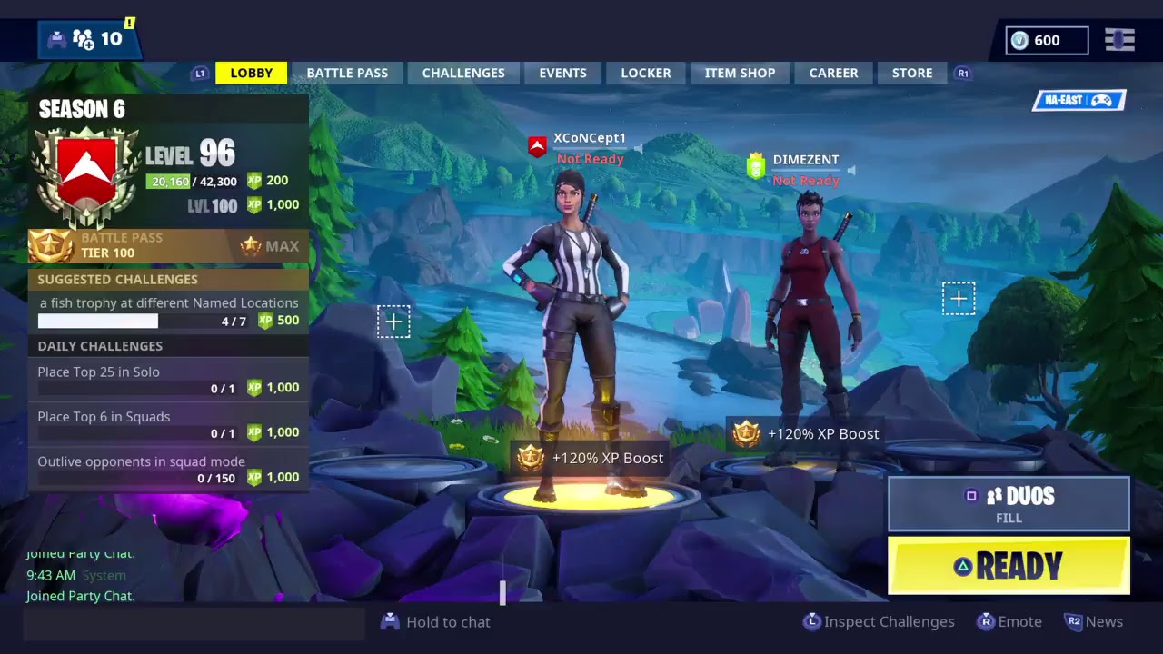 FORTNITE DUOS WITH DIMEZENT - 340+ Wins - 11k Kills - TIER 100