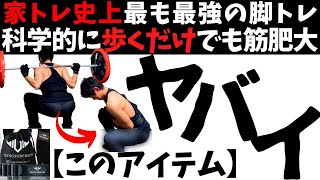 【科学的】史上最も最強のホームジム筋トレ！これで脚トレすると筋肉増えて体脂肪率減りすぎてヤバイ