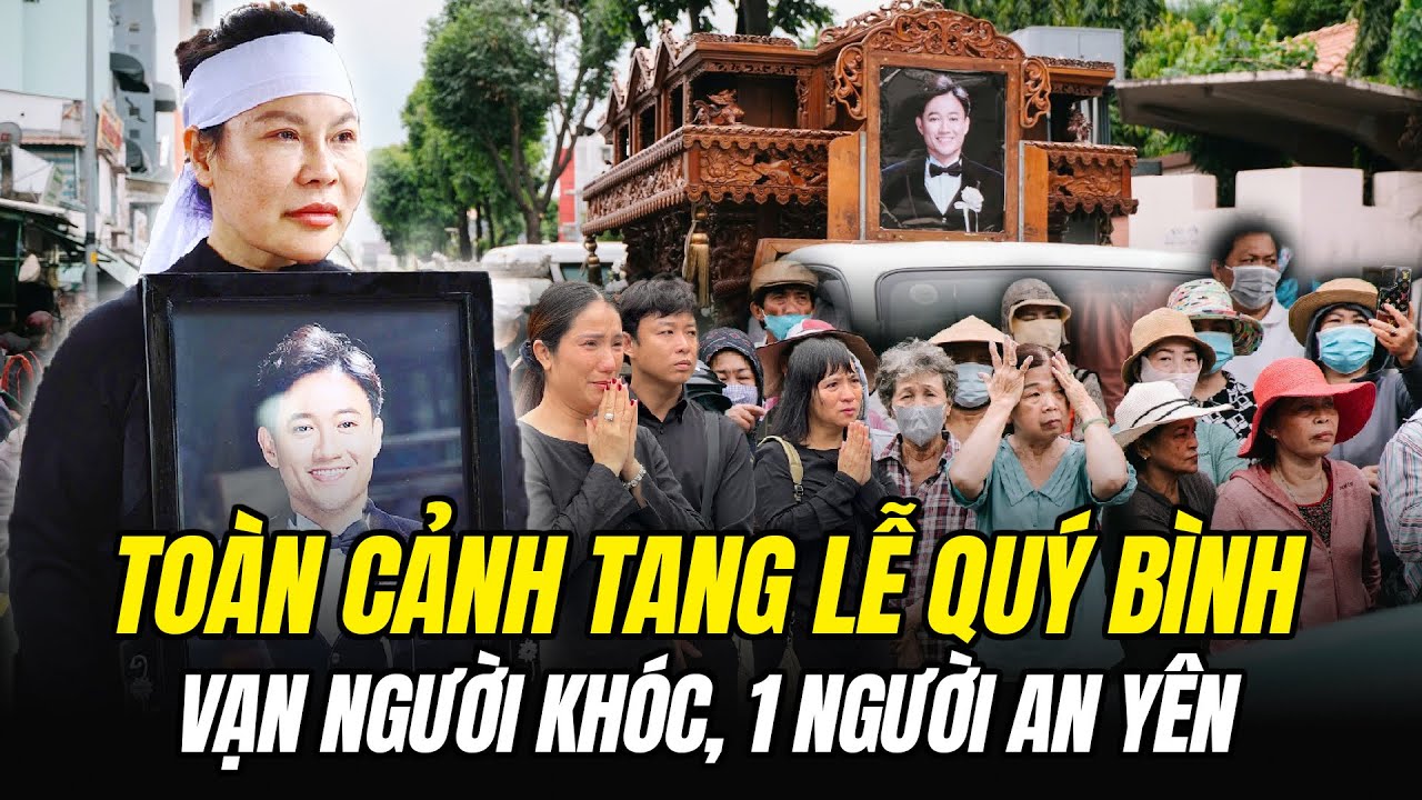 TOÀN CẢNH ĐÁM TANG QUÝ BÌNH: VẠN NGƯỜI KHÓC, 1 NGƯỜI AN YÊN | IBIZ