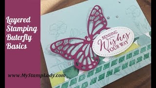 Layered Stamping Butterfly Basics