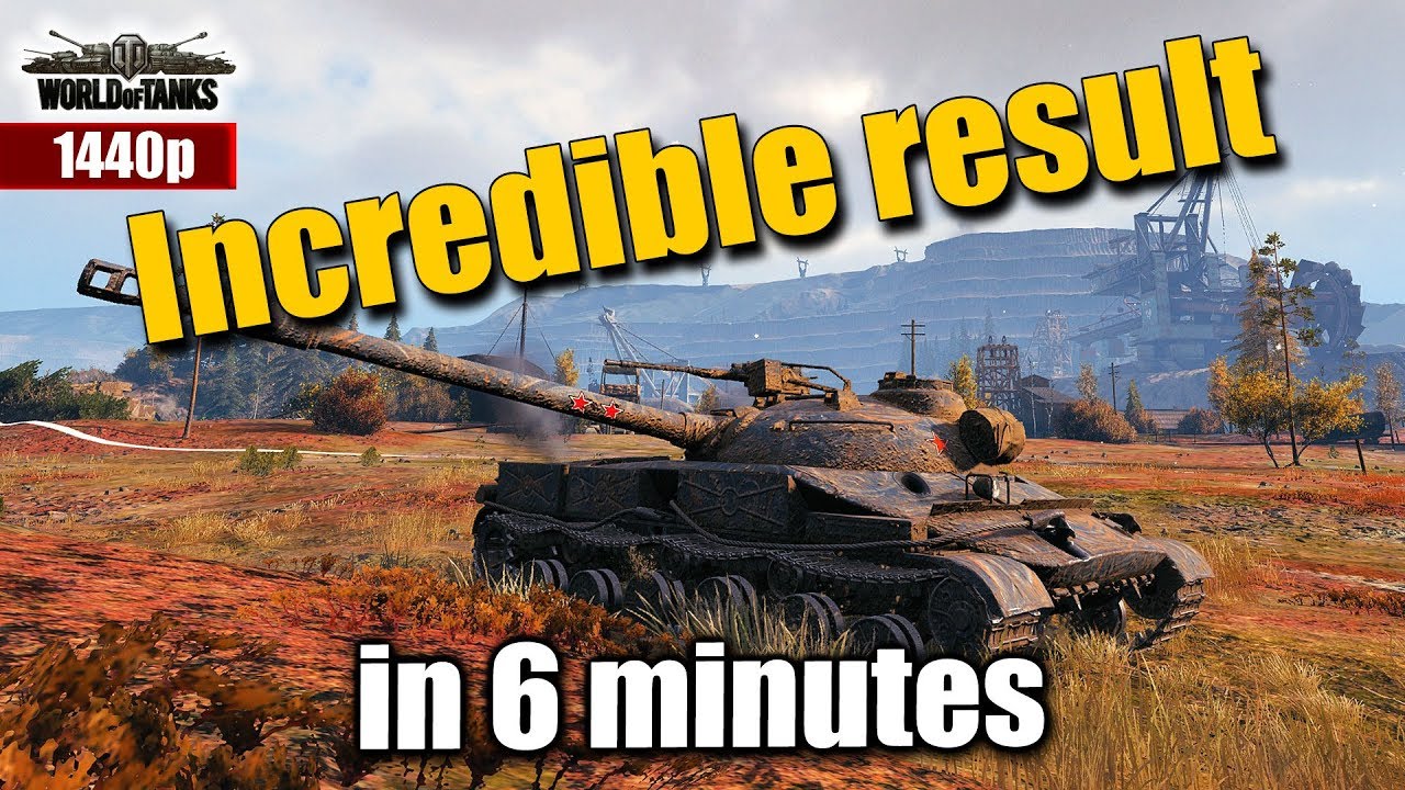 games people play WOT: Object 907 [KAZNA], Incredible result in just 6 minutes