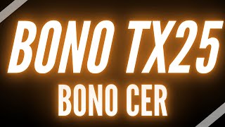 Bono TX25, ¿Cómo funciona?
