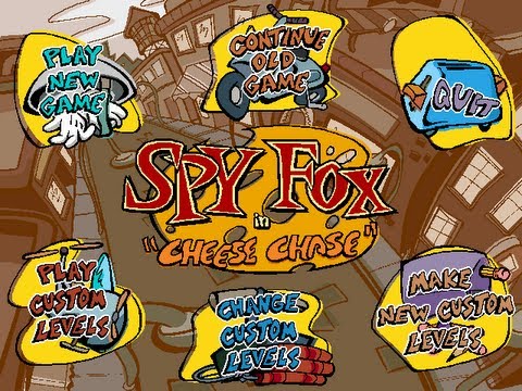 Spy Fox in Cheese Chase Walkthrough