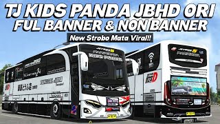 Download lagu SHARE LIVERY TJ KIDS PANDA JBHD ORI🥶🥵 | FUL BANNER & NON BANNER | FUL STIKER & STROBO MATA VIRAL