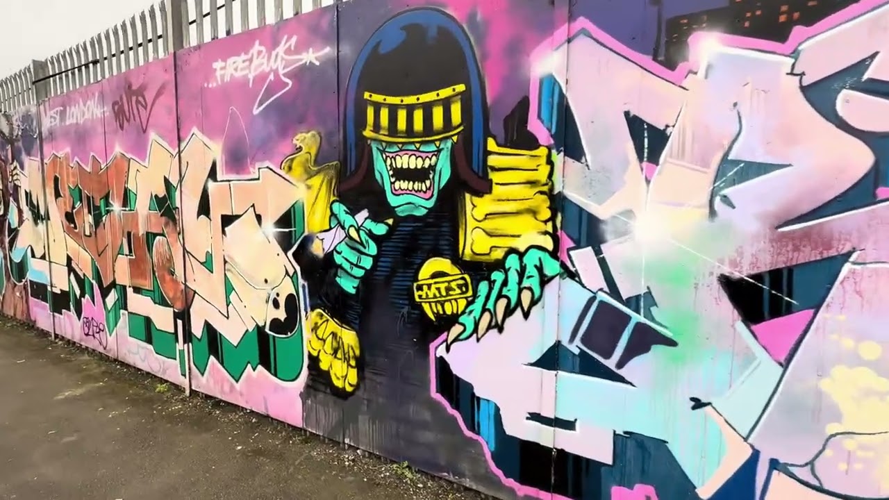 London Graffiti by CHIK, BEAS, & ZONK DDS