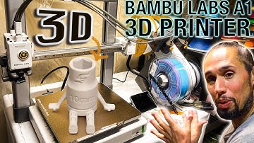 This Purchase Might Be My Most Unexpected Upgrade-BAMBU LABS A1 3D PRINTER.