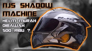 Jual Helm NJS Shadow Free 2 Flat Visor Original NJS Full