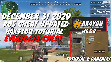 ROS CHEAT UPDATED DECEMBER 31 2020 HAX4YOU v10.5.8 TOTURIAL [∆EVERYDAYS CHEAT∆]