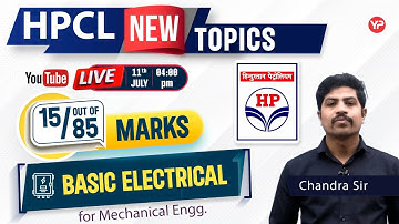 Basic Electrical | New topics in HPCL Mechanical 2024 | 15 out of 85 are from these topics