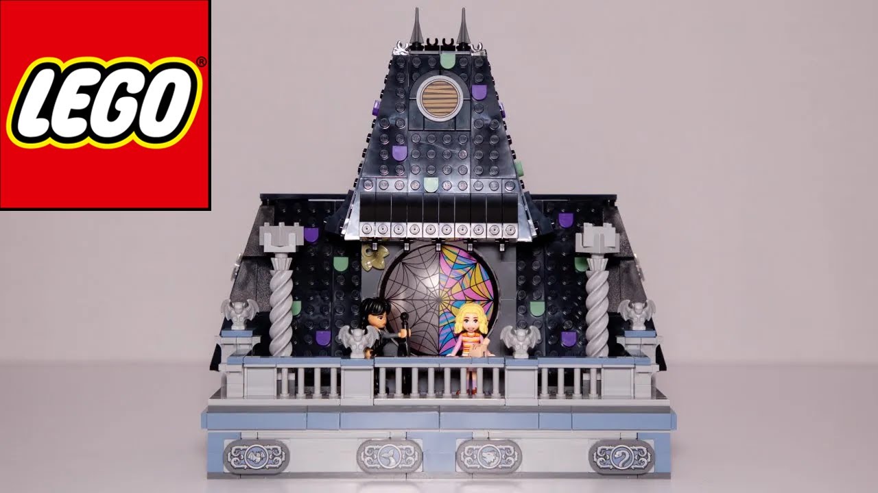 Lego 76781 Wednesday and Enid's Dorm Room Speed Build - YouTube