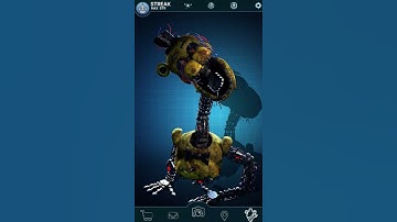 Reactivated Withered Golden Freddy FNaF Workshop Animation
