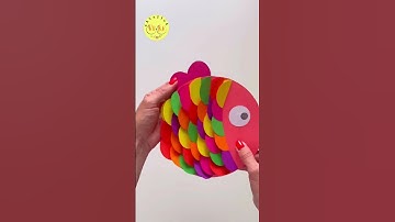 Paper Fish Craft 🐠🤩