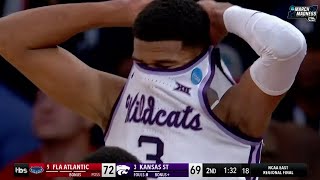 INSTANT CLASSIC Final Minutes Of 9 FAU vs 3 Kansas St Elite Eight MarchMadness