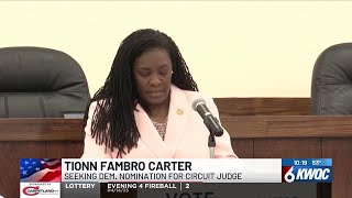 Judge Tionn Fambro Carter plans for circuit judge
