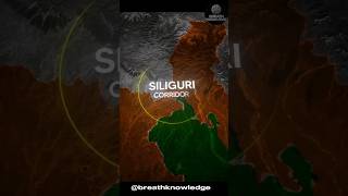 siliguri corridor vs Bangladesh chickens neck #ytshorts #geography #shorts