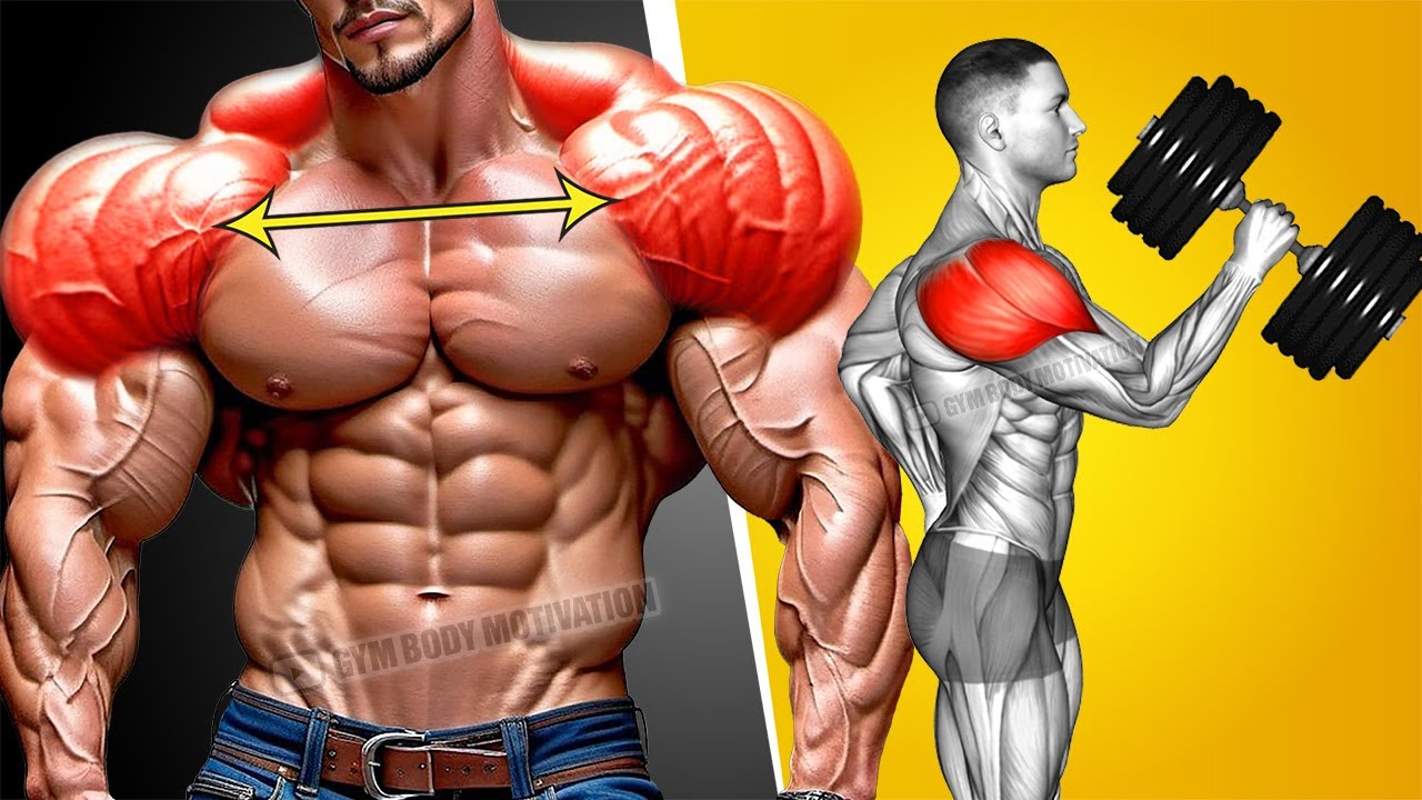 How to Get Bigger Wider Shoulders Fast (6 Effective Exercises) - YouTube