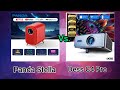Panda Stella vs. Dess C4 Pro porównanie wyświetlanego obrazu przez projektory Led
