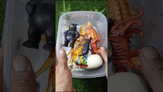Satisfying ASMR Animal Toys, Safari Animals Farm Toy Unboxing Dinosaur &amp; Giraffe #toys