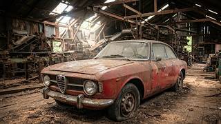 1965 Alfa Romeo Giulia Restoration | From Abandoned Rust to Showroom Perfection #asmrcarrestoration